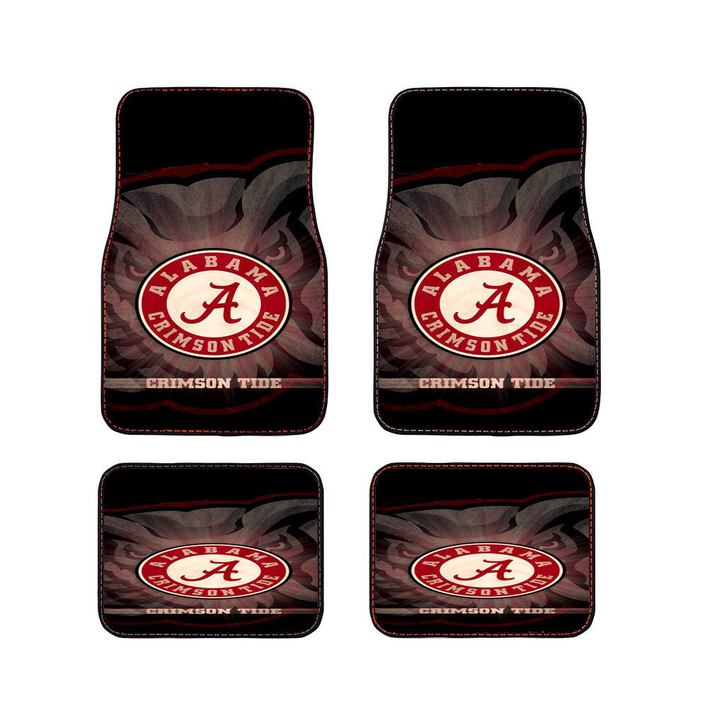 Alabama Crimson Tide 6 Car Floor Mats Accessories