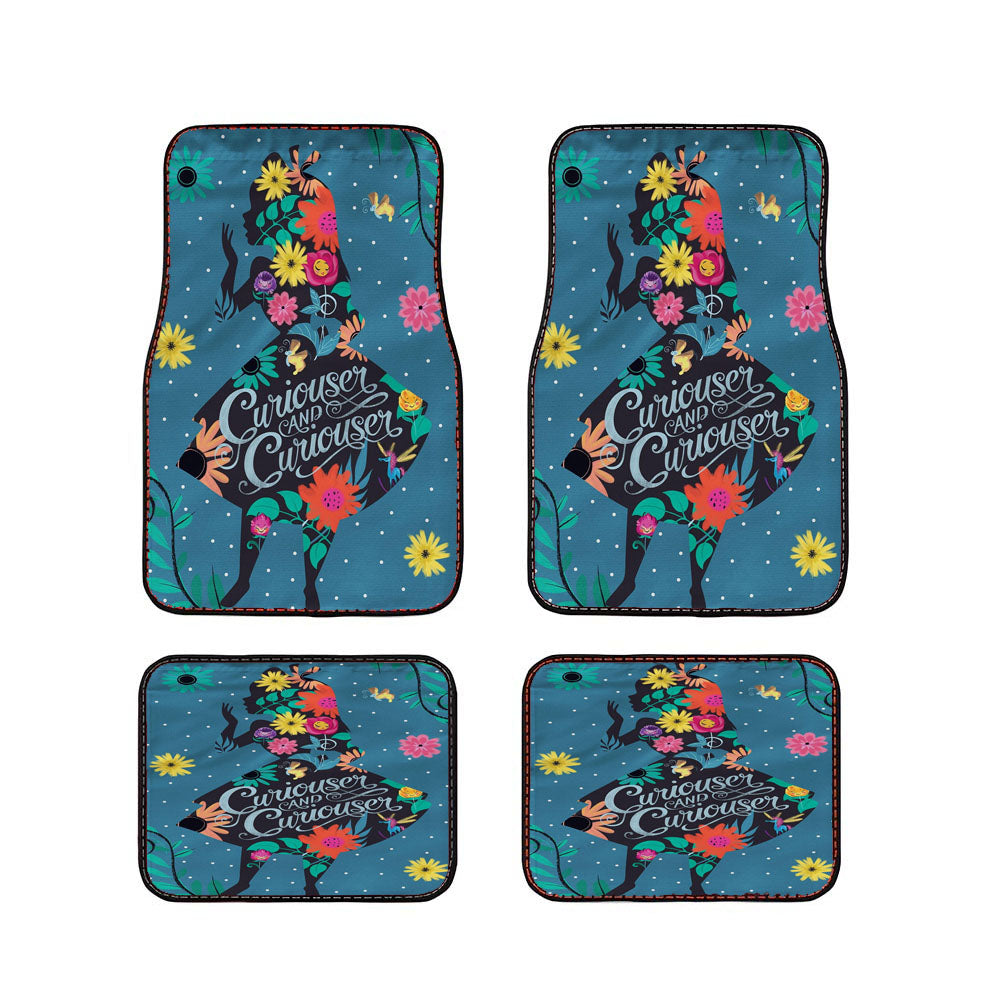 Alice In Wonderland 2 Car Floor Mats Accessories