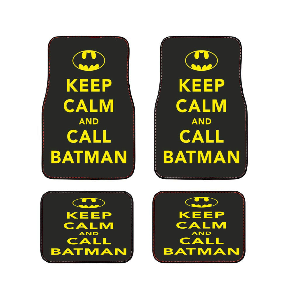 All Batman Keep Calm Car Floor Mats Accessories