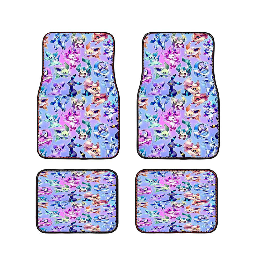 All Eevee Evolution Type Car Floor Mats Accessories