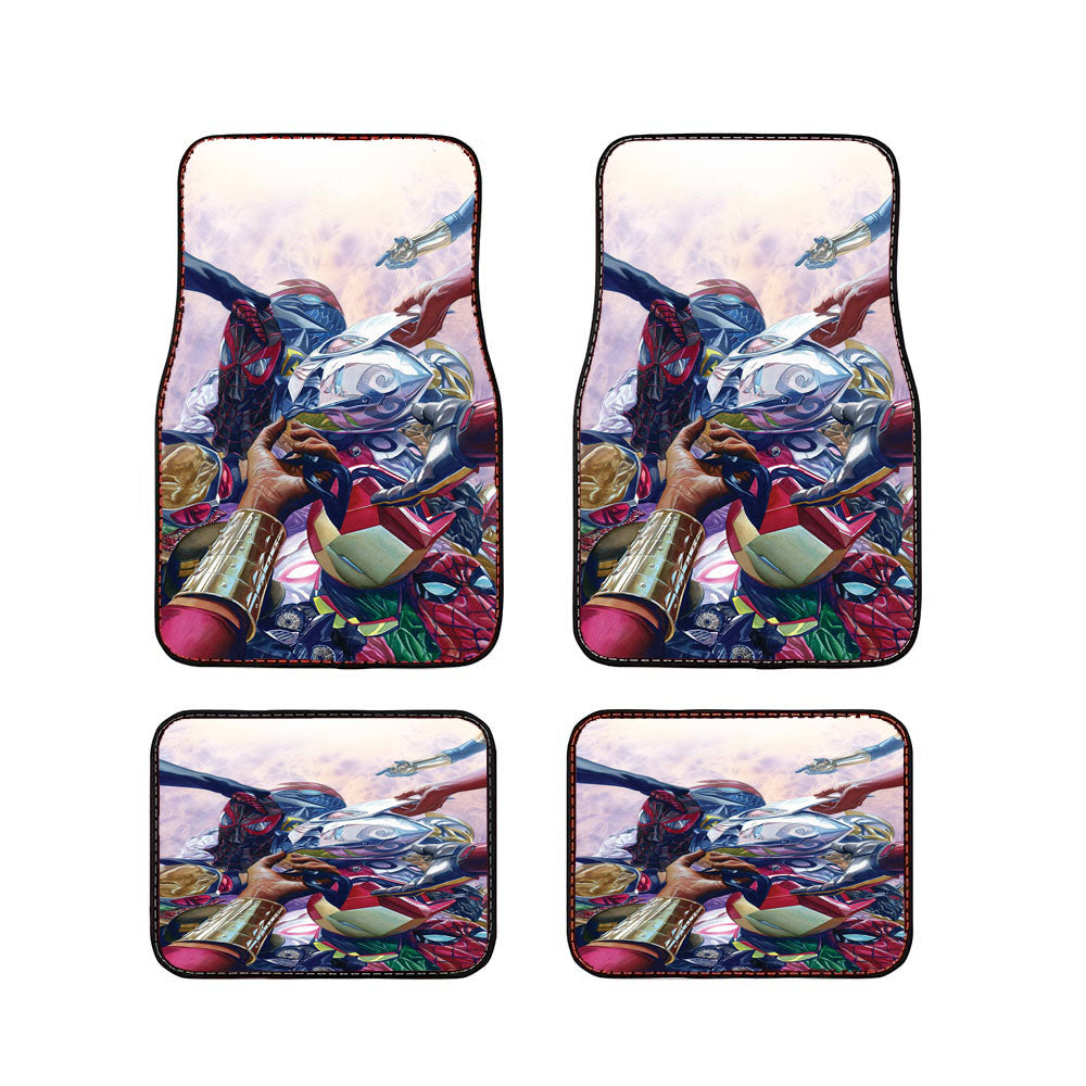 All New Different Marvel Car Floor Mats Accessories