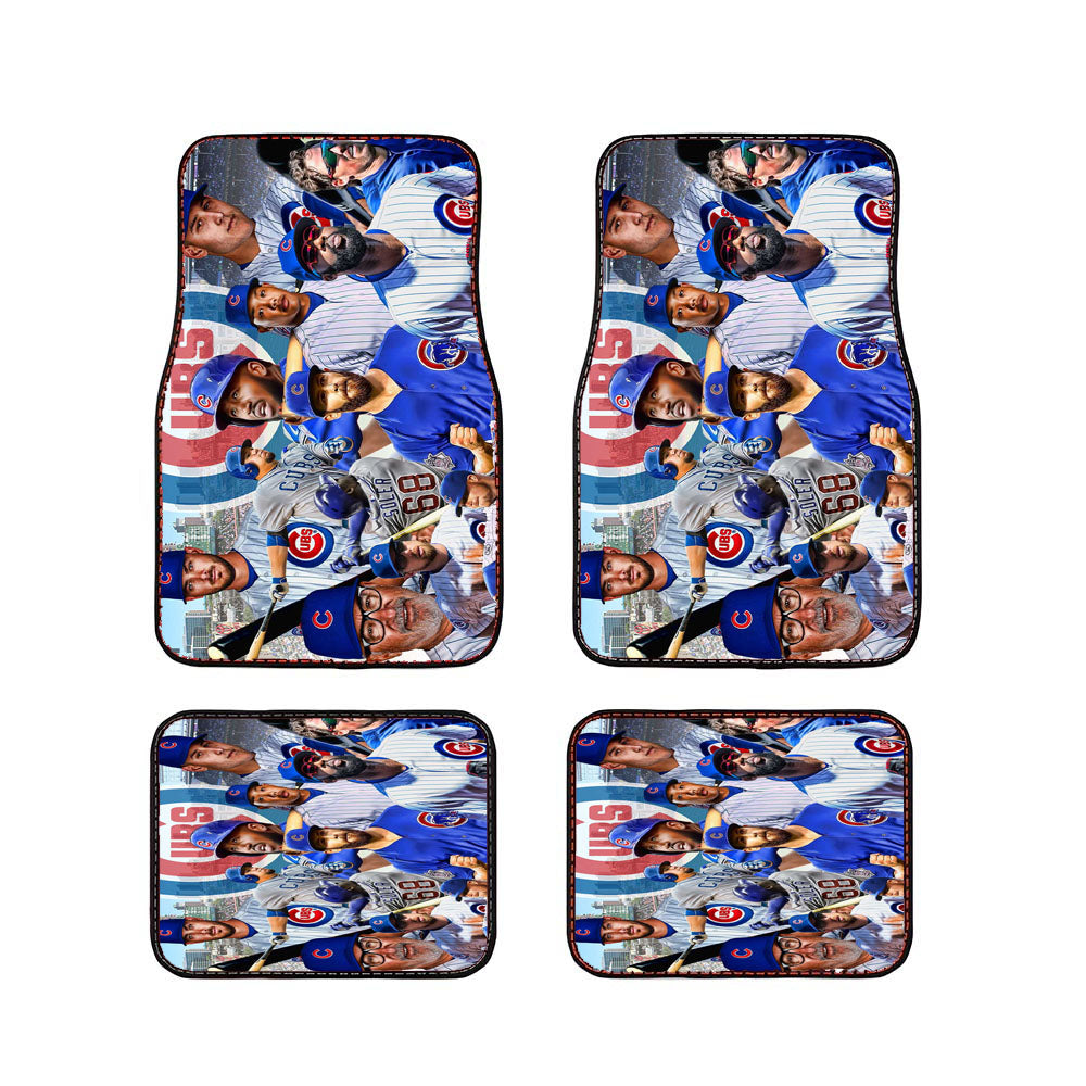 All Players Chicago Cubs Car Floor Mats Accessories