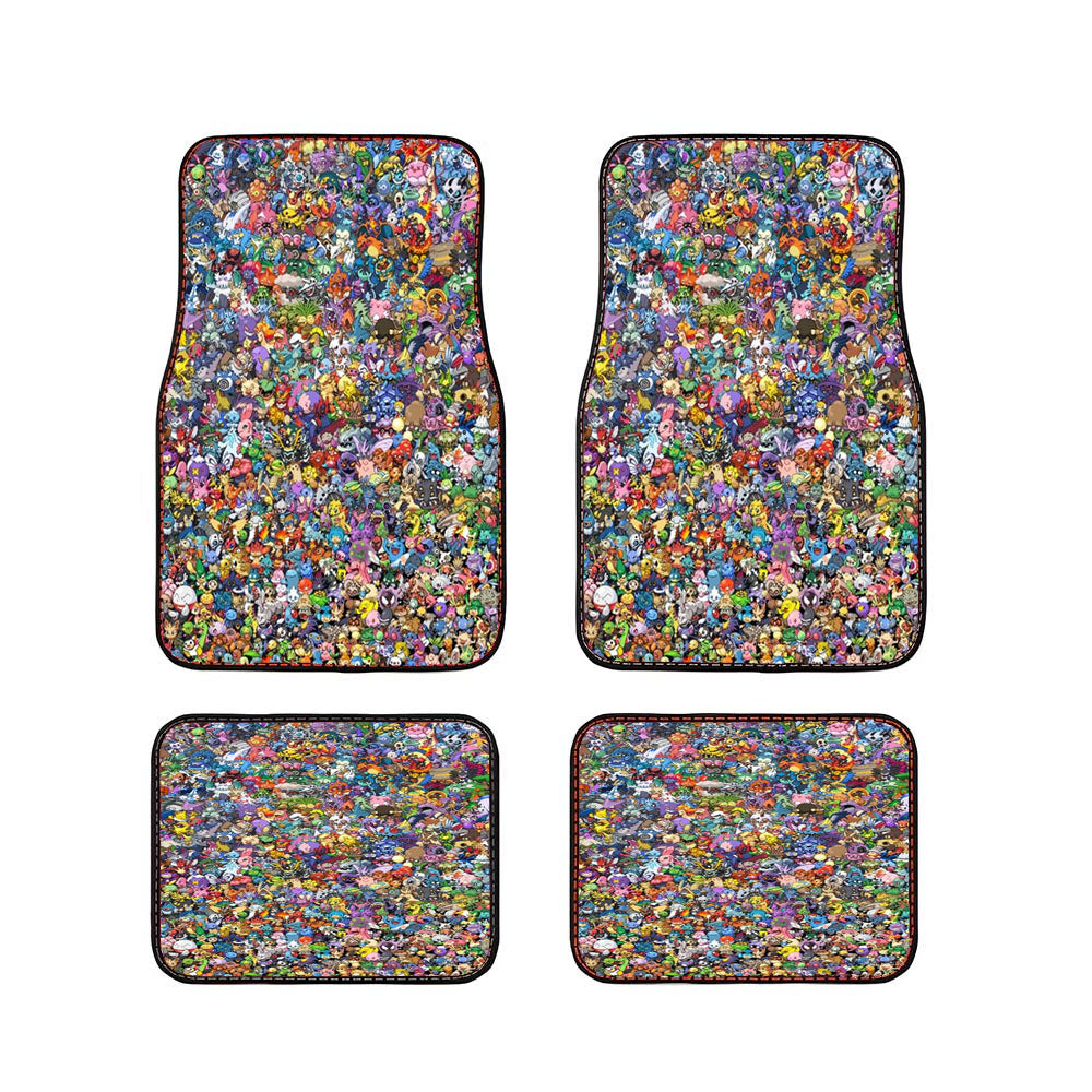 All Pokemon Characters Car Floor Mats Accessories