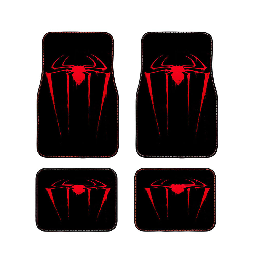 Amazing Spiderman Logo Car Floor Mats Accessories