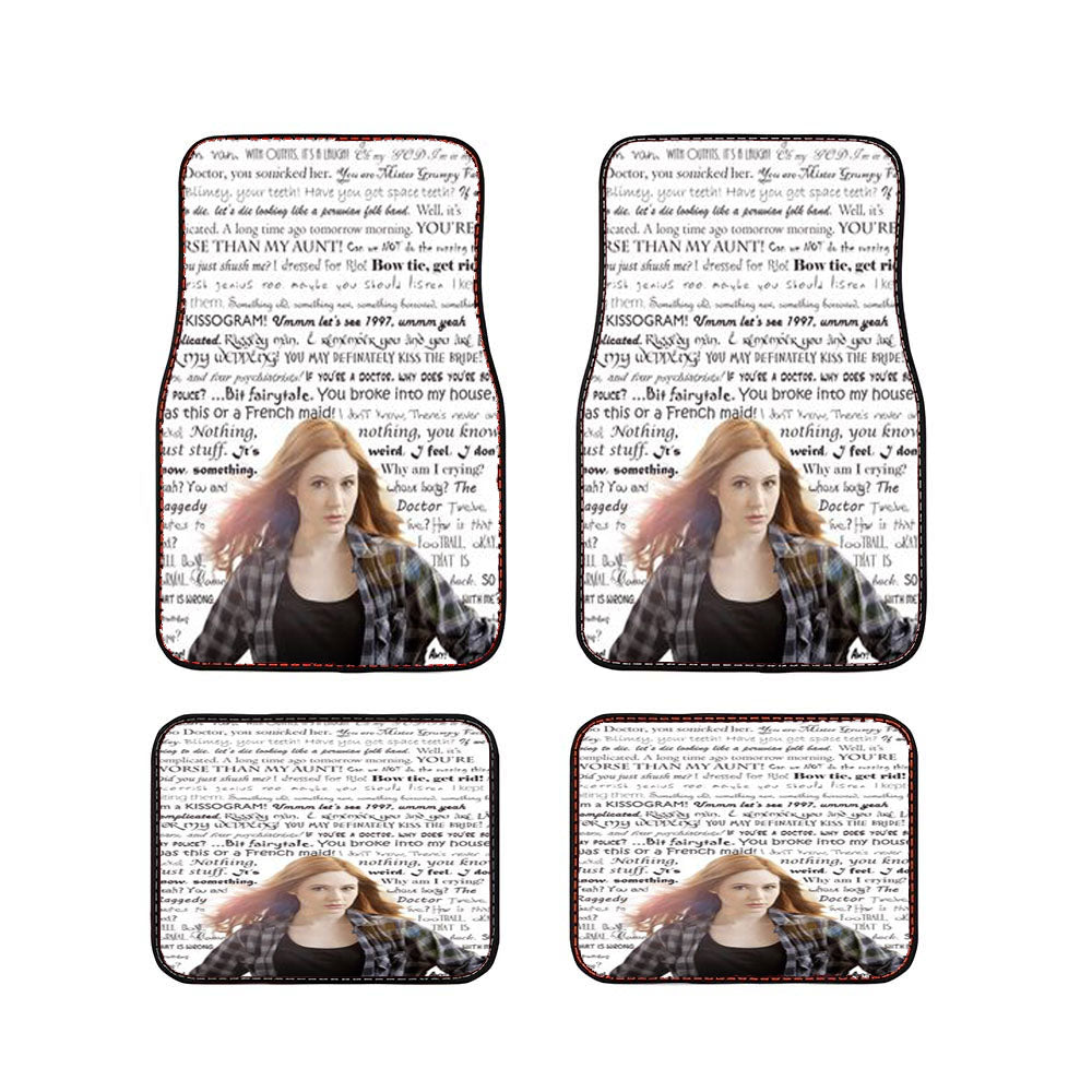 Amelia Quotes Dr Who Car Floor Mats Accessories
