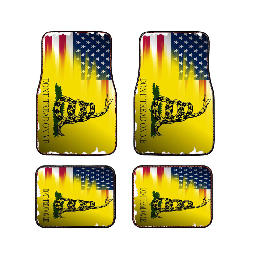 American Gadsden Flag Car Floor Mats Accessories
