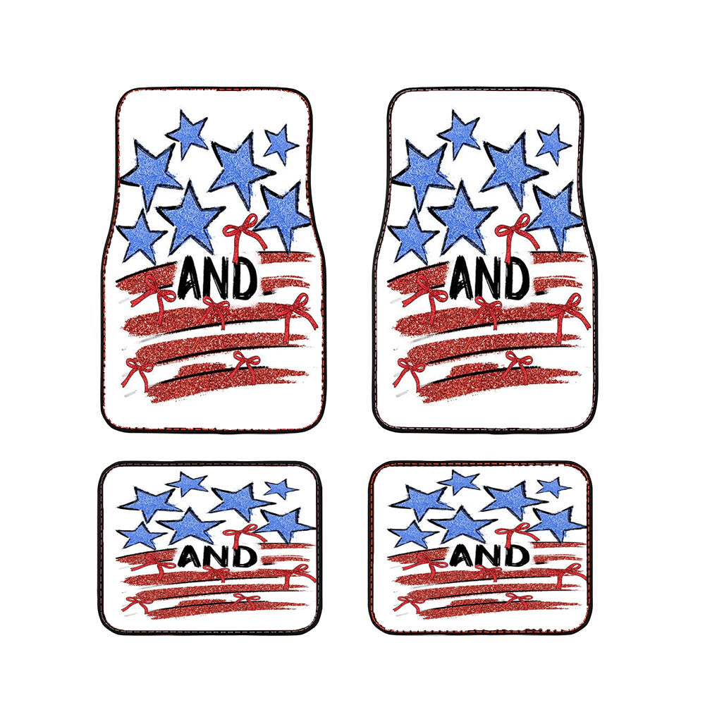American Patriotic Car Floor Mats Accessories