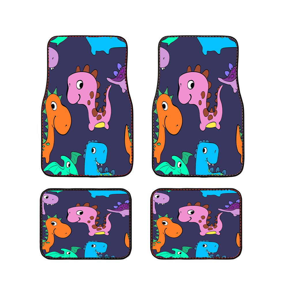 Animal Dino Pattern 2 Car Floor Mats Accessories