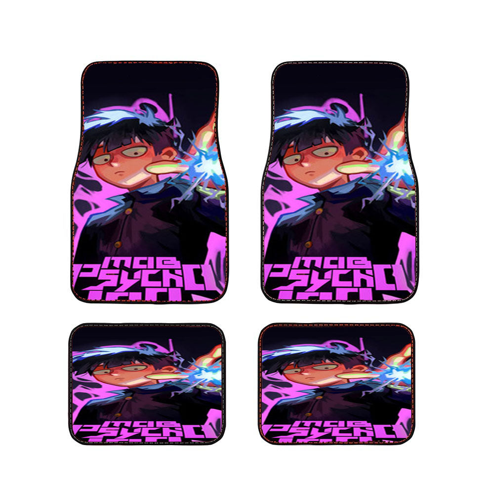 Anime Mob Psycho 100 Car Floor Mats Accessories