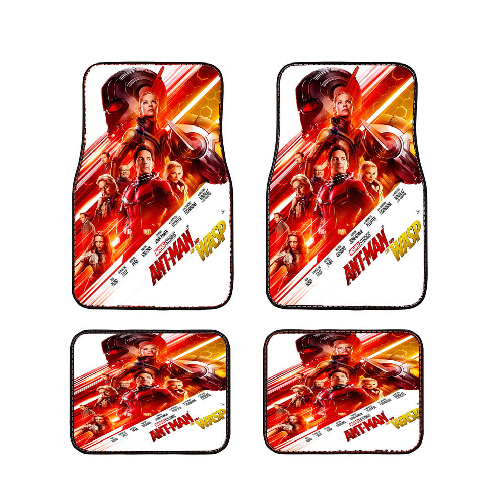 Ant Man Wasp Poster Art Car Floor Mats Accessories