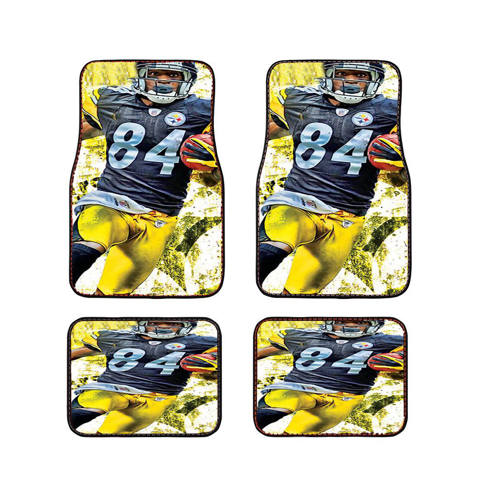 Antonio Brown Pittsburgh Steelers Car Floor Mats Accessories