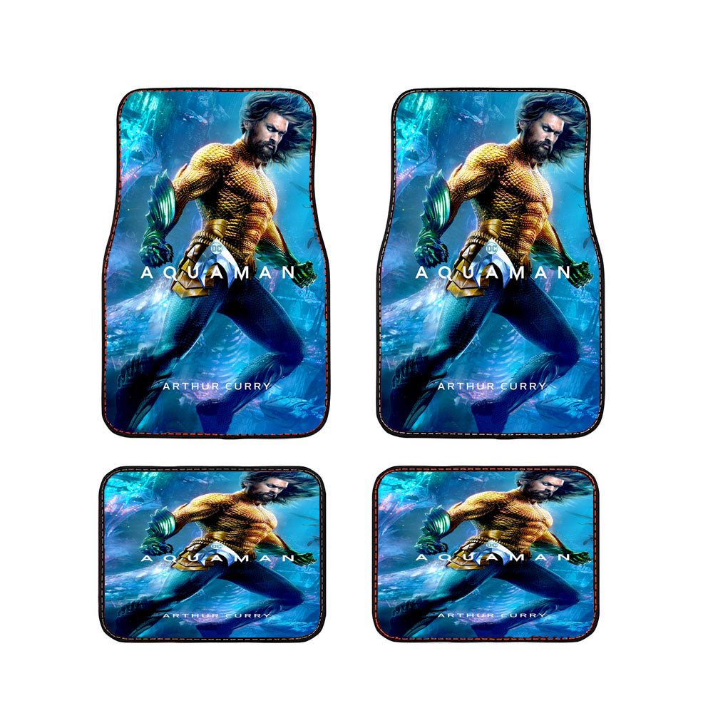 Aquaman Arthur Curry Car Floor Mats Accessories