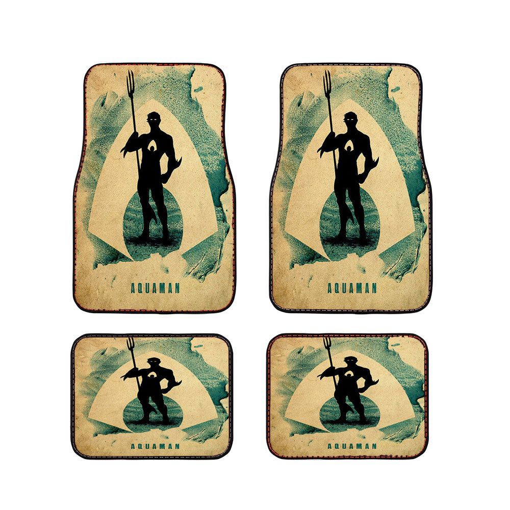 Aquaman Superheroes Marvel Car Floor Mats Accessories