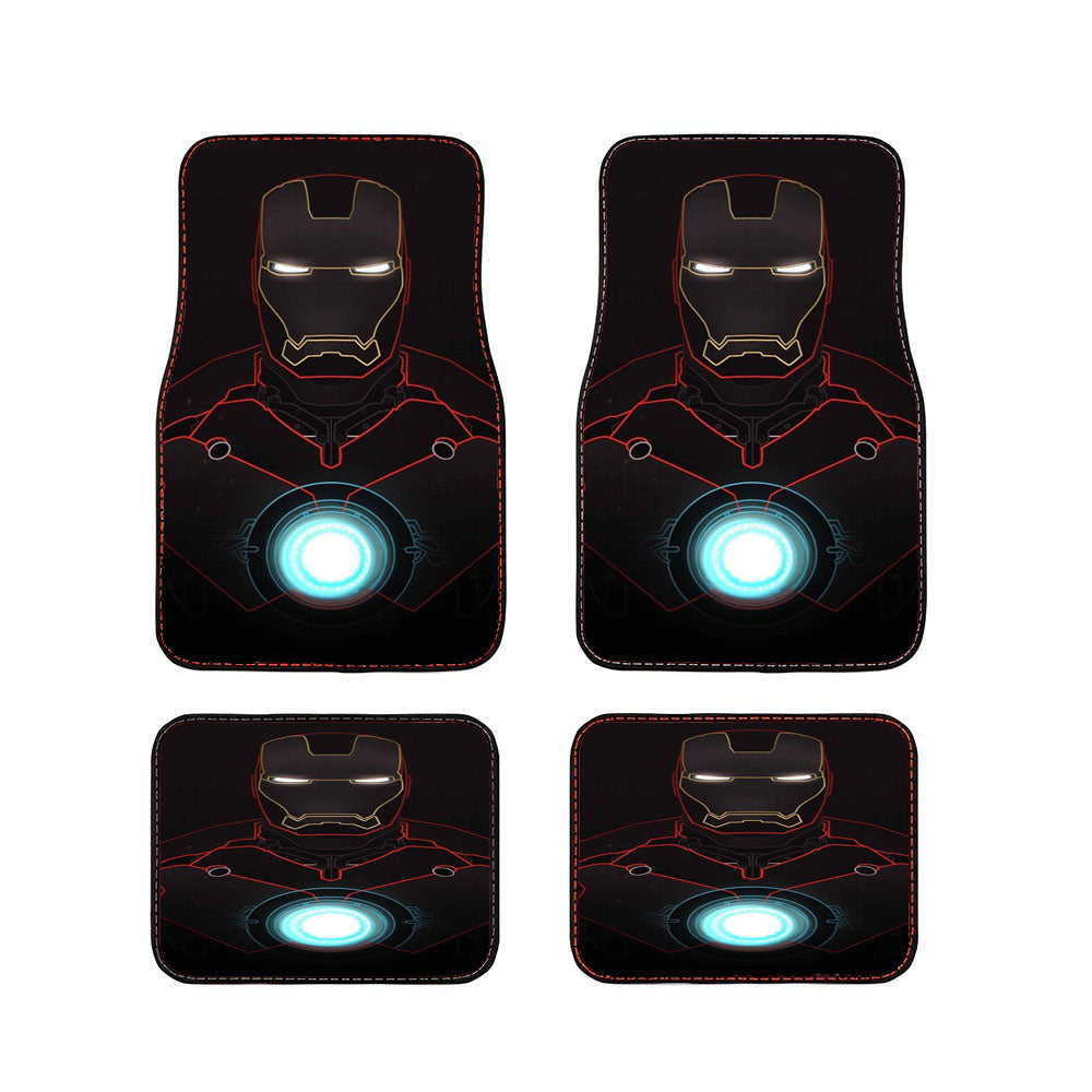 Arc Reactor Ironman Car Floor Mats Accessories