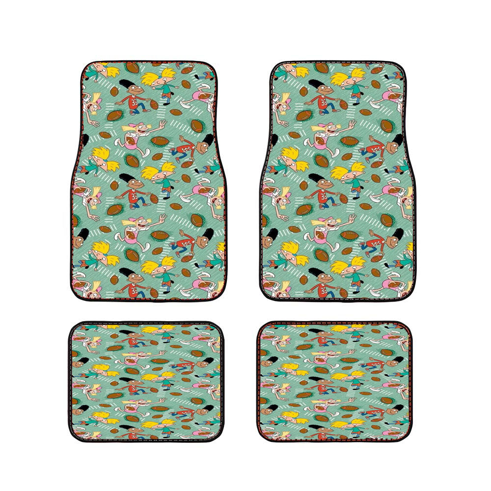 Arnold Helga Gerald Pattern Collage Car Floor Mats Accessories