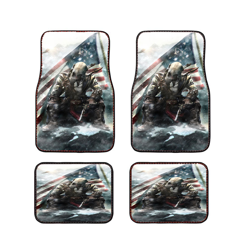Assassins Creed Connor Car Floor Mats Accessories