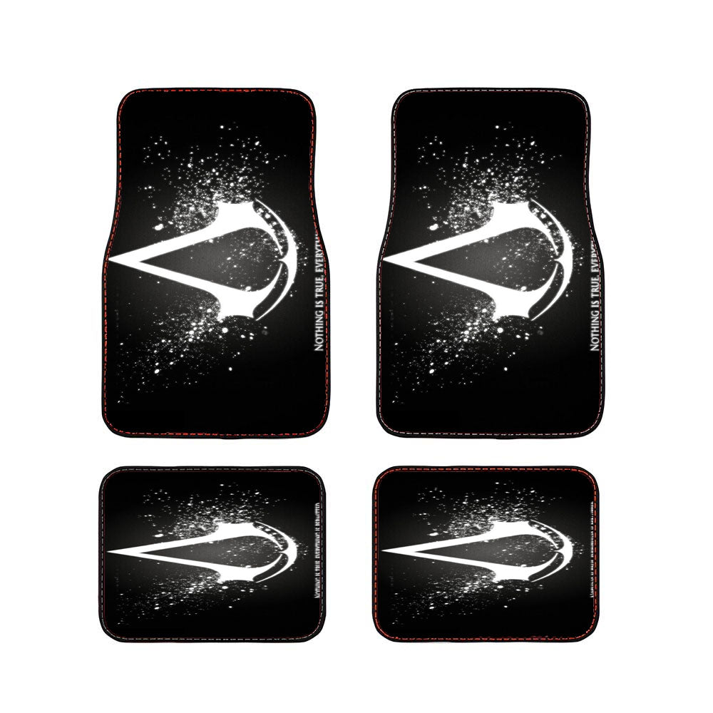 Assassins Creed Symbol Nothing Is True Everything Is Permitted Car Floor Mats Accessories