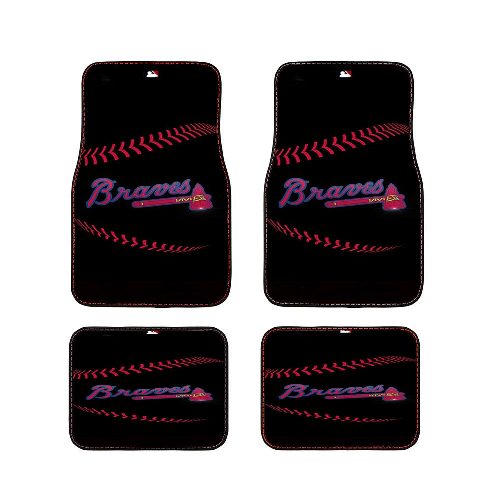 Atlanta Braves Baseball Mlb Car Floor Mats Accessories