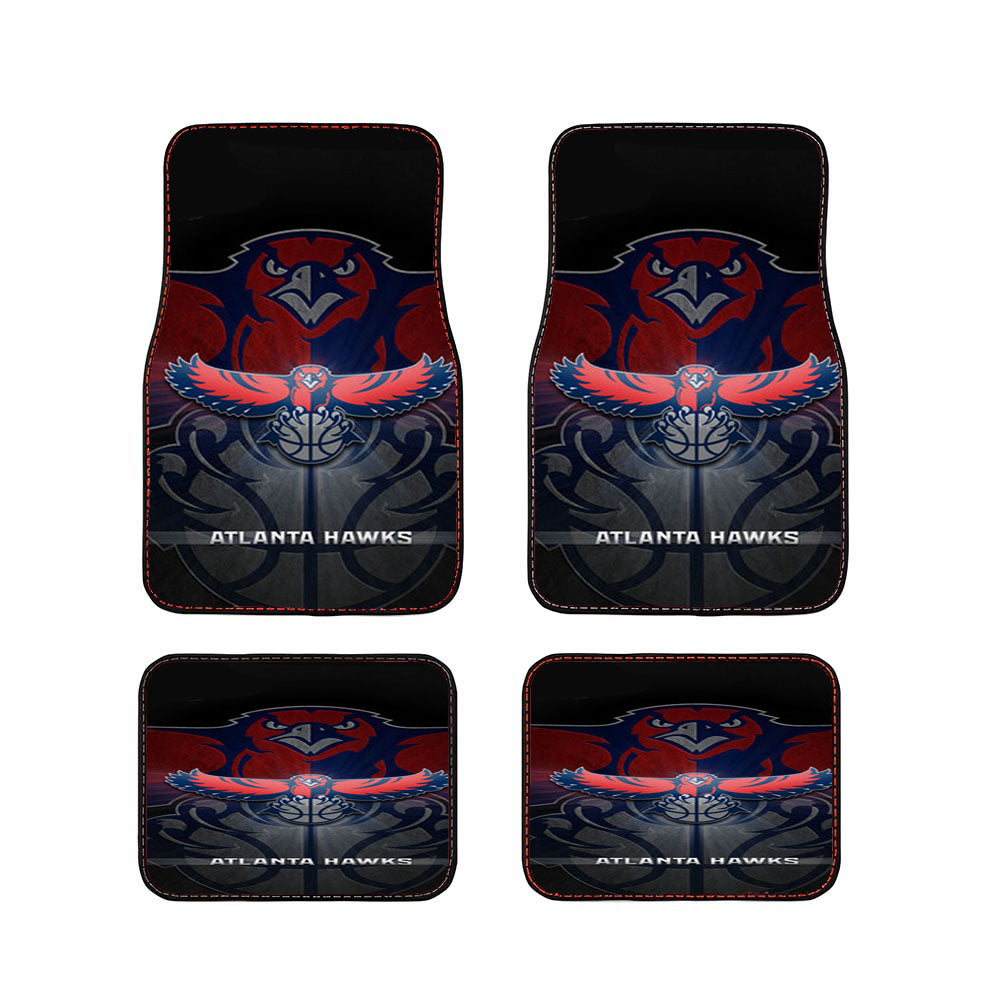 Atlanta Hawks Basketball Car Floor Mats Accessories