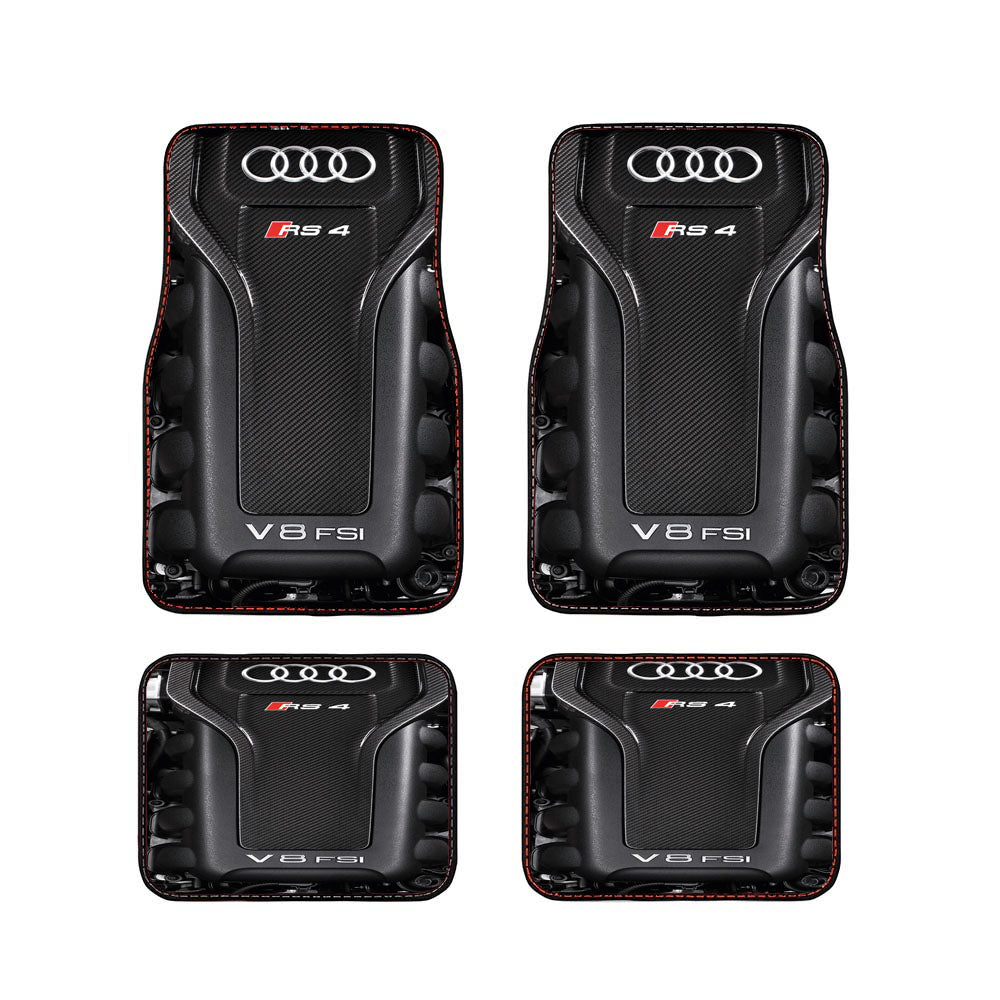 Audi F8 Engine Rs 4 Wallpapers Car Floor Mats Accessories