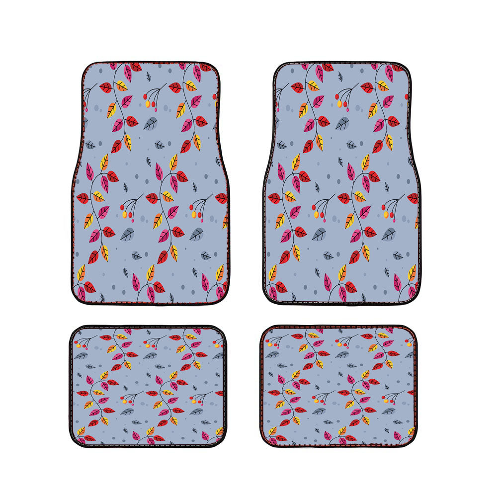 Autumn Patterns 3 Car Floor Mats Accessories