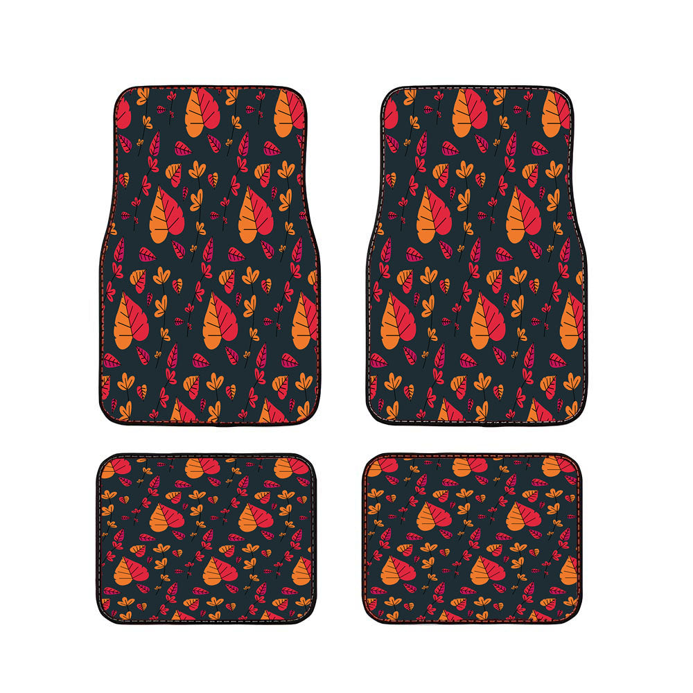 Autumn Patterns 4 Car Floor Mats Accessories