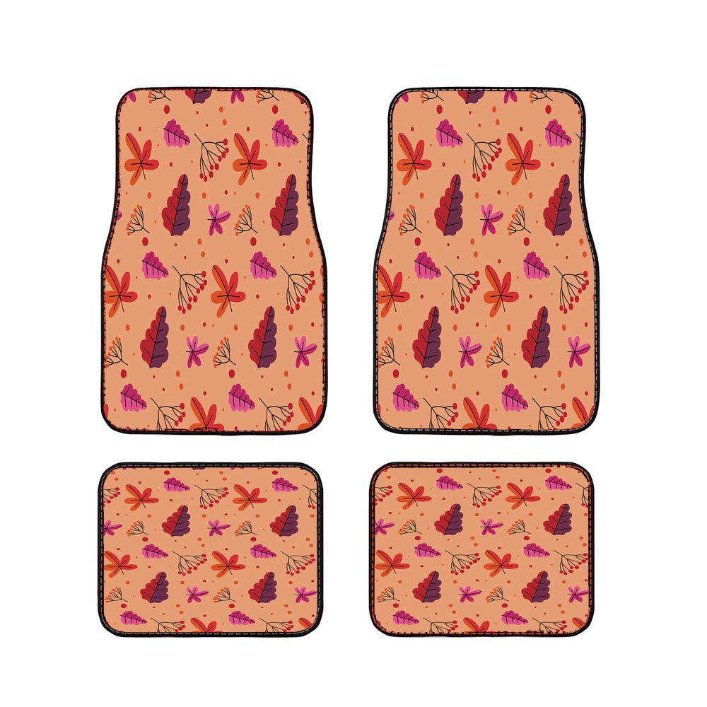 Autumn Patterns 5 Car Floor Mats Accessories