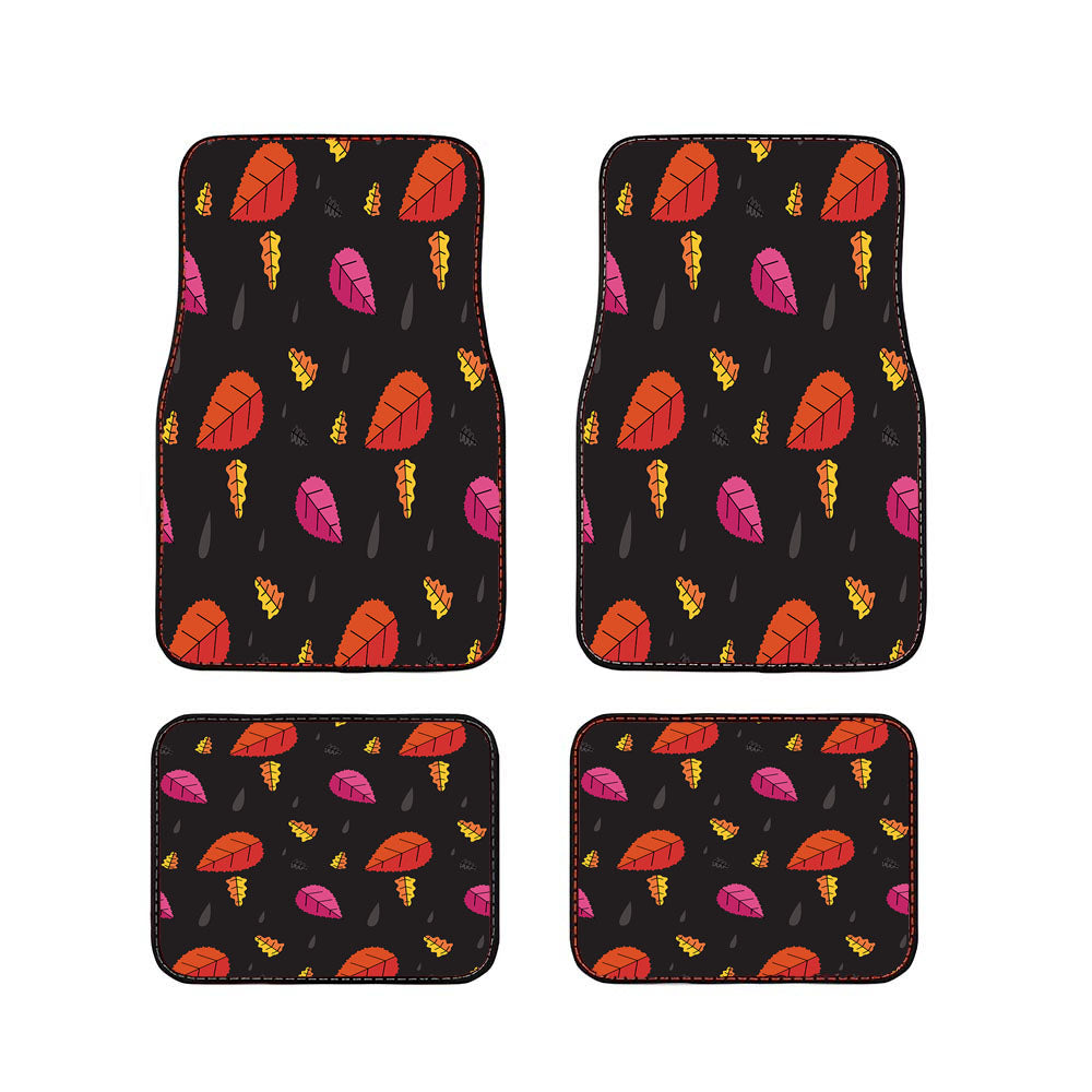 Autumn Patterns 6 Car Floor Mats Accessories