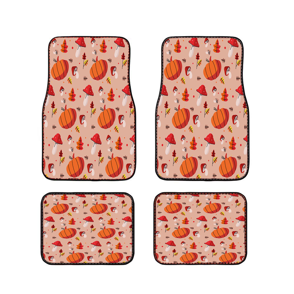 Autumn Patterns 7 Car Floor Mats Accessories