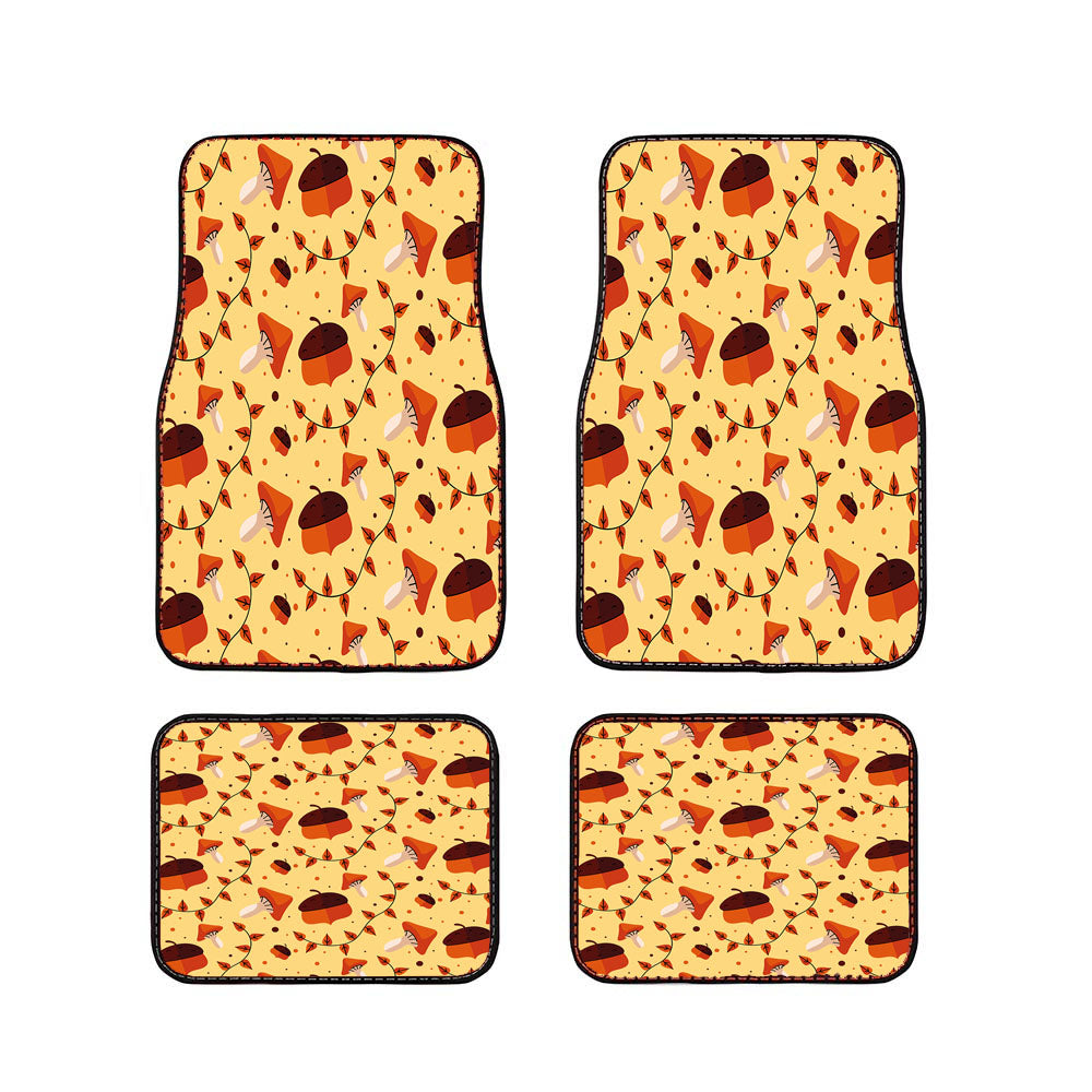 Autumn Patterns 8 Car Floor Mats Accessories