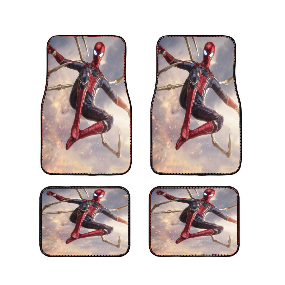 Avenger Infinity Wars Spiderman Car Floor Mats Accessories