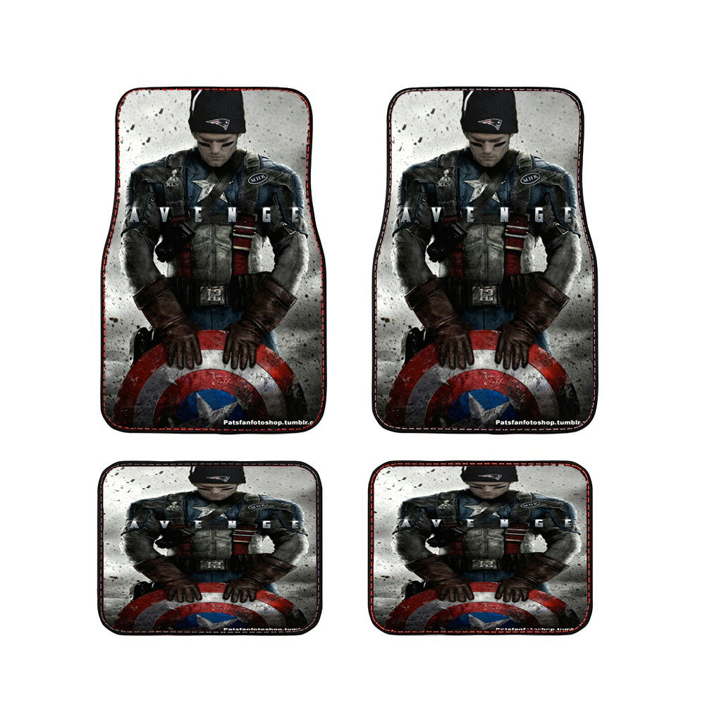 Avengers 12 Mhk Car Floor Mats Accessories