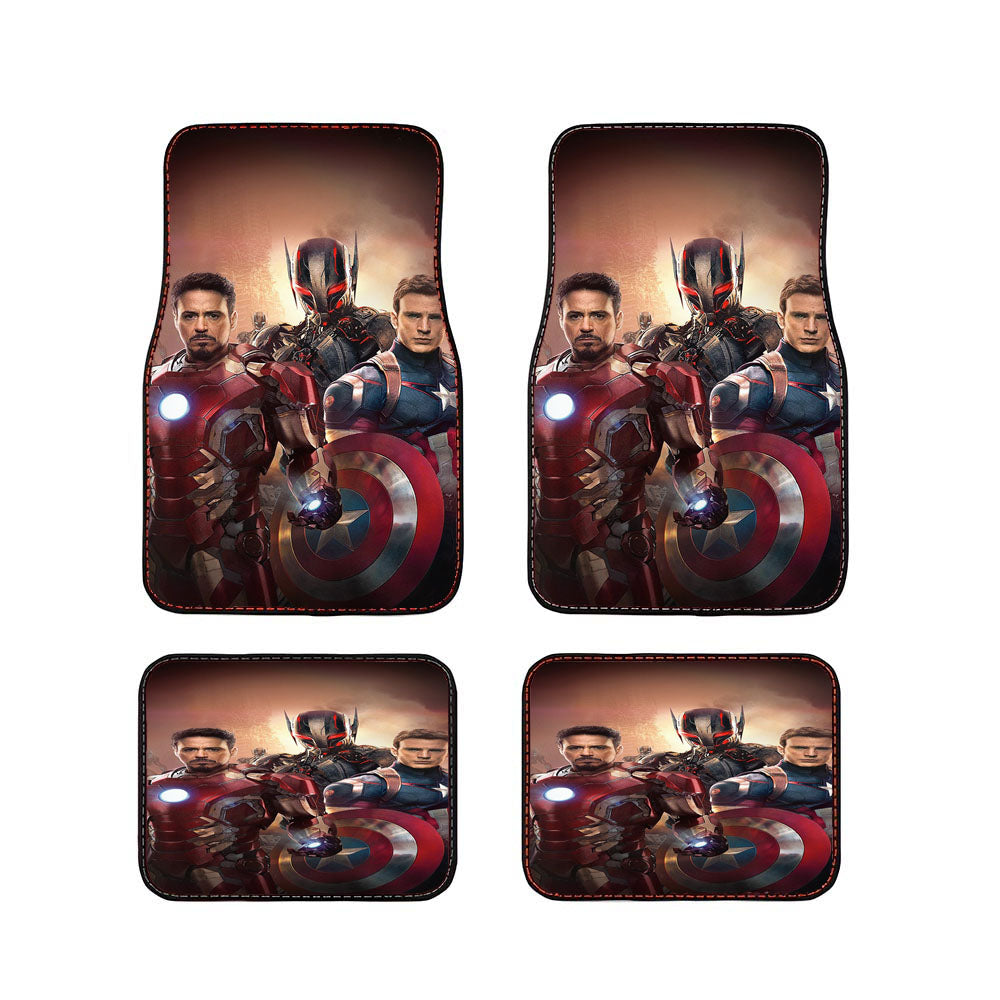 Avengers Age Of Ultron Car Floor Mats Accessories