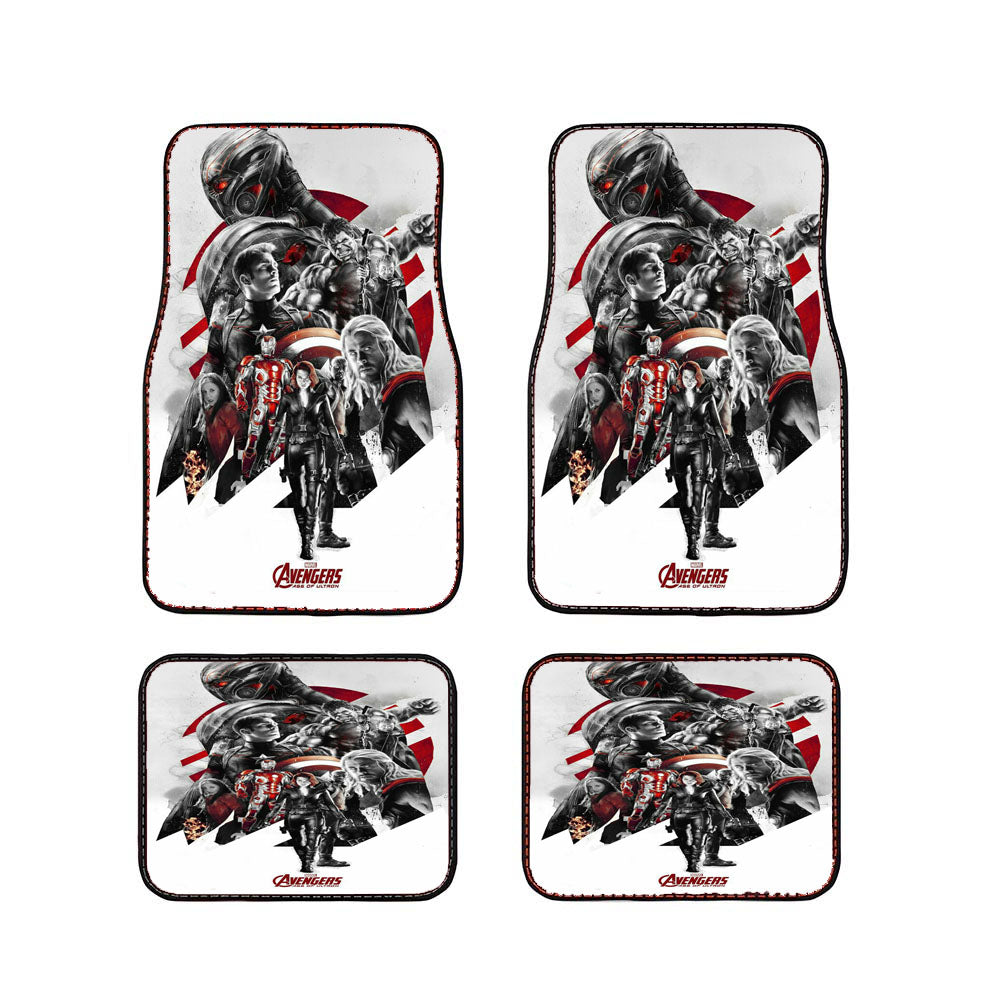 Avengers Age Of Ultron Poster Marvel Car Floor Mats Accessories