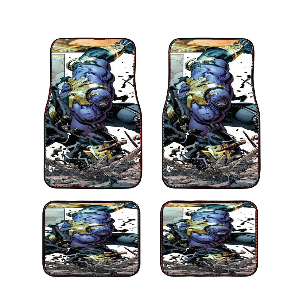 Avengers Blue Scream Car Floor Mats Accessories