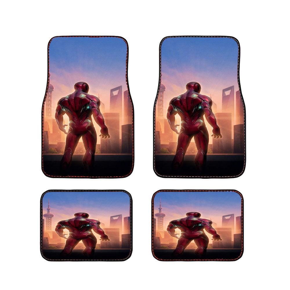 Avengers Endgame 2019 Iron Man Car Floor Mats Accessories