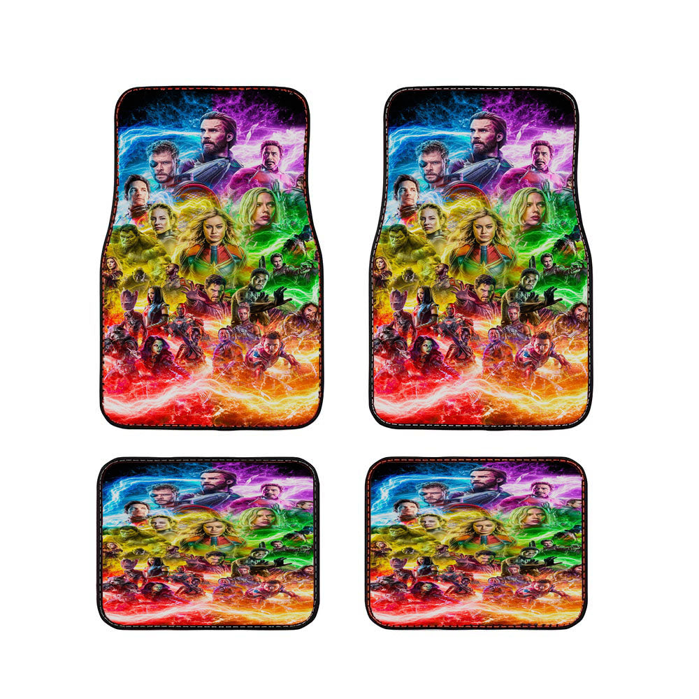 Avengers Endgame All Character Car Floor Mats Accessories