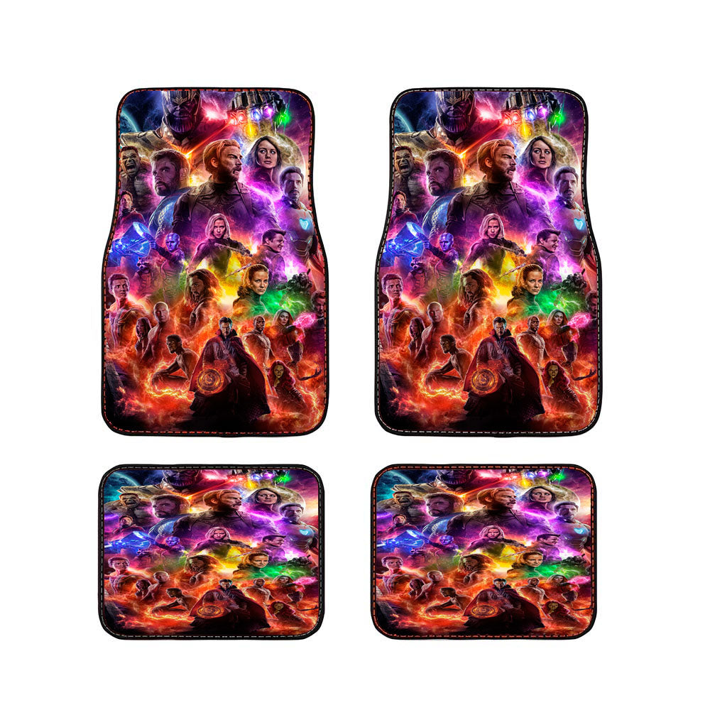 Avengers Endgame Best Art Car Floor Mats Accessories