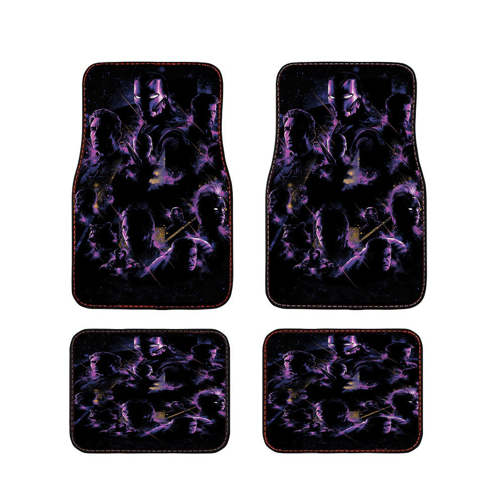 Avengers Endgame Black Car Floor Mats Accessories