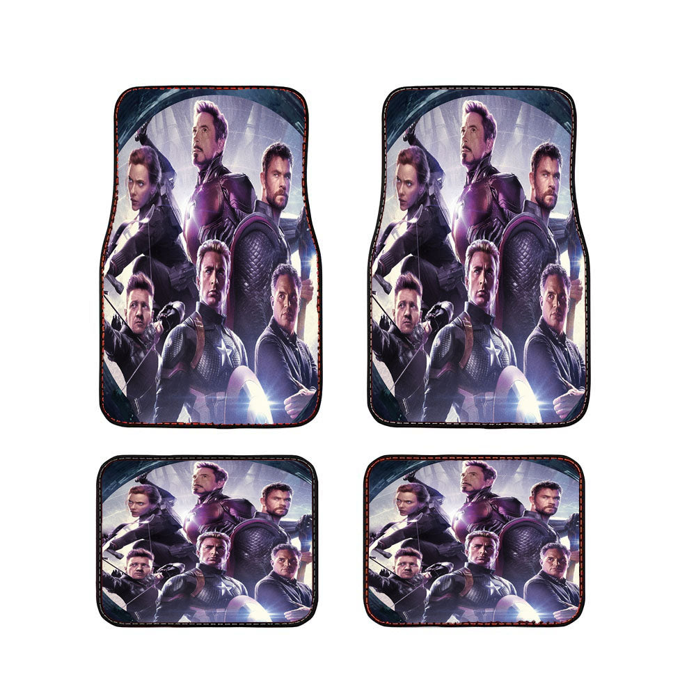Avengers Endgame Characters Car Floor Mats Accessories