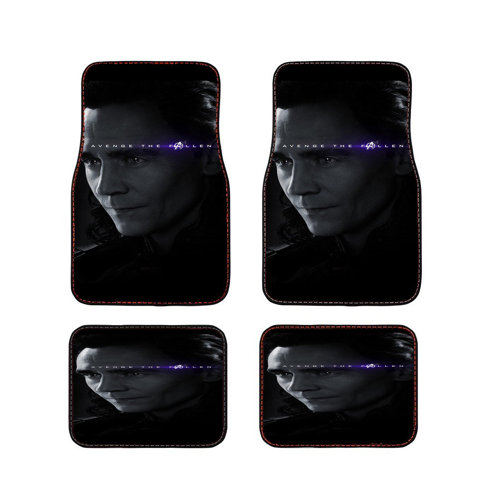 Avengers Endgame Hero Poster Marvel Art Car Floor Mats Accessories