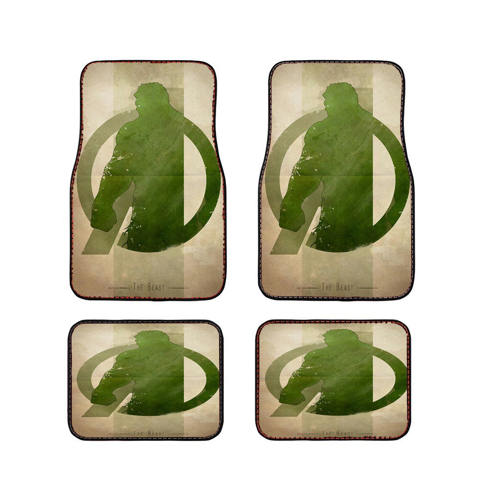 Avengers Hulk Car Floor Mats Accessories