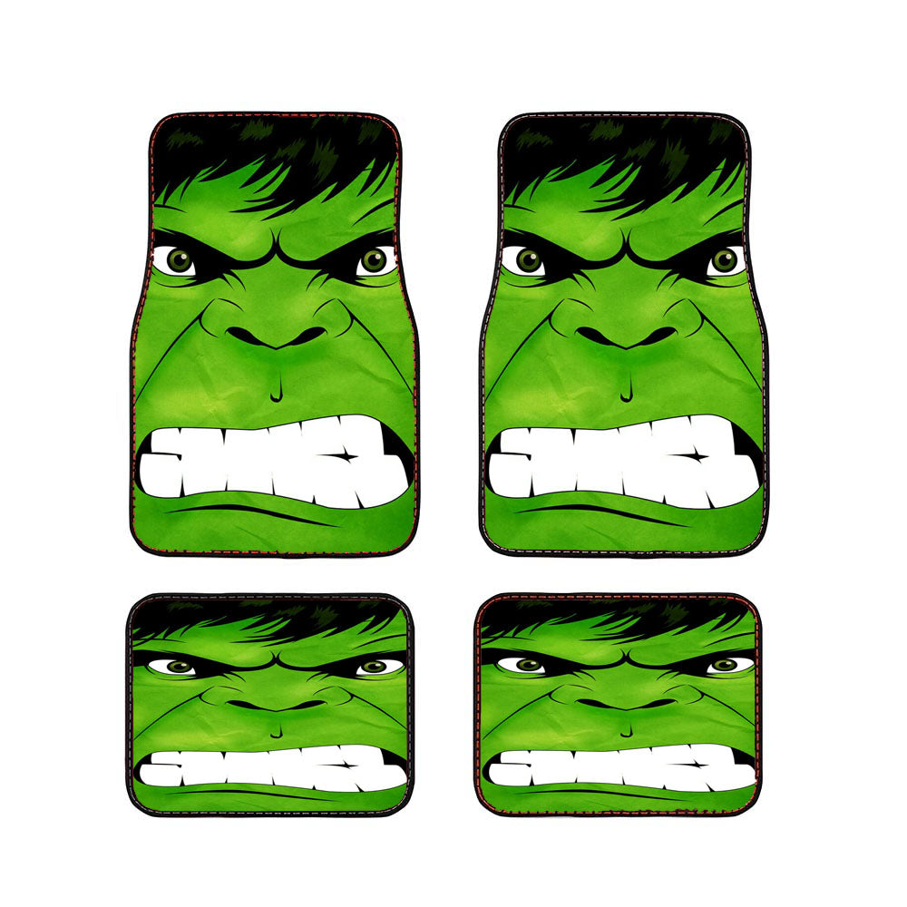 Avengers Hulk Angry Car Floor Mats Accessories