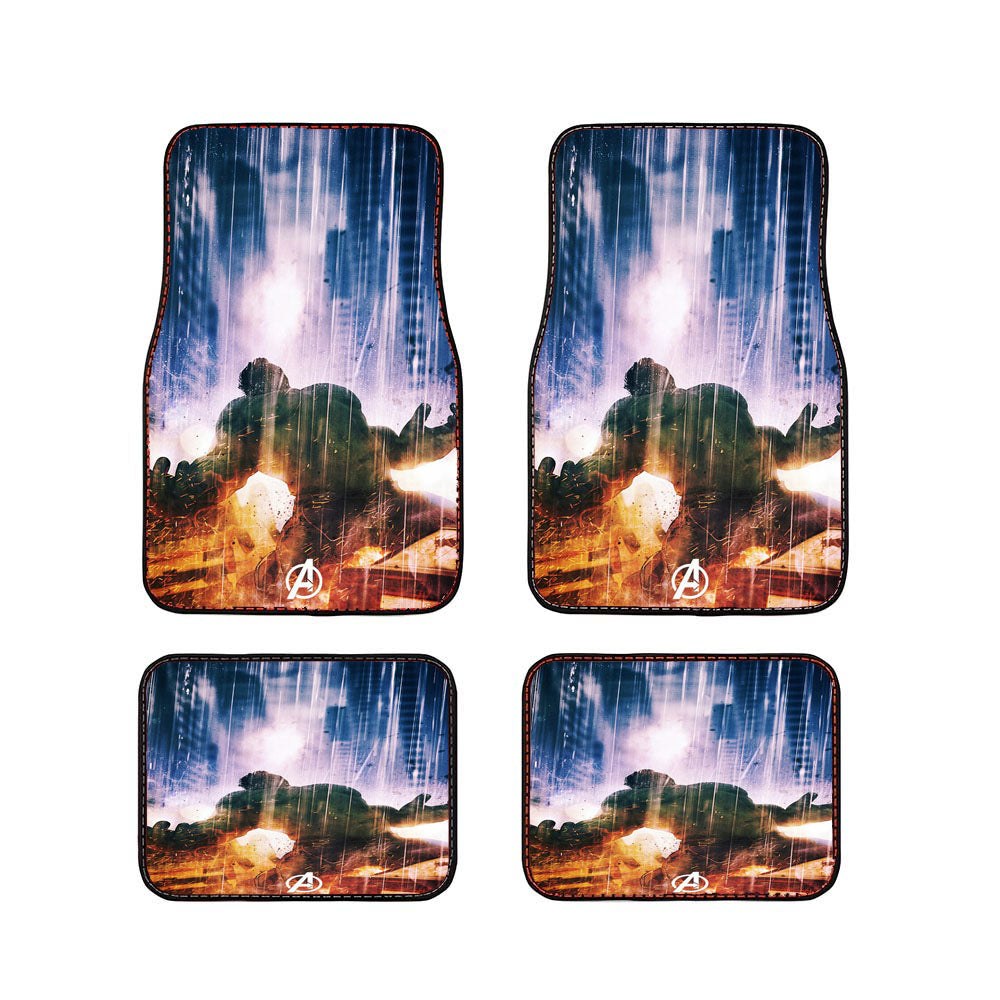 Avengers Hulk Gradasi Car Floor Mats Accessories