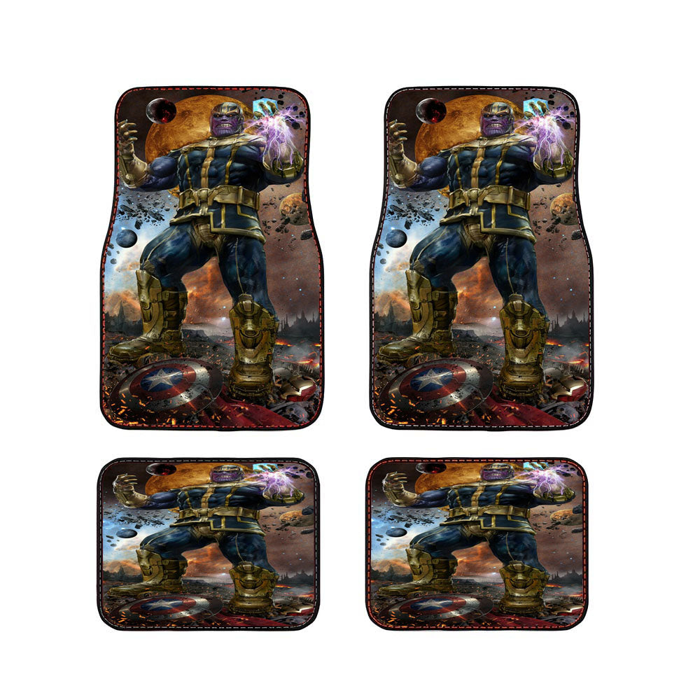 Avengers Hulk Men Key Car Floor Mats Accessories