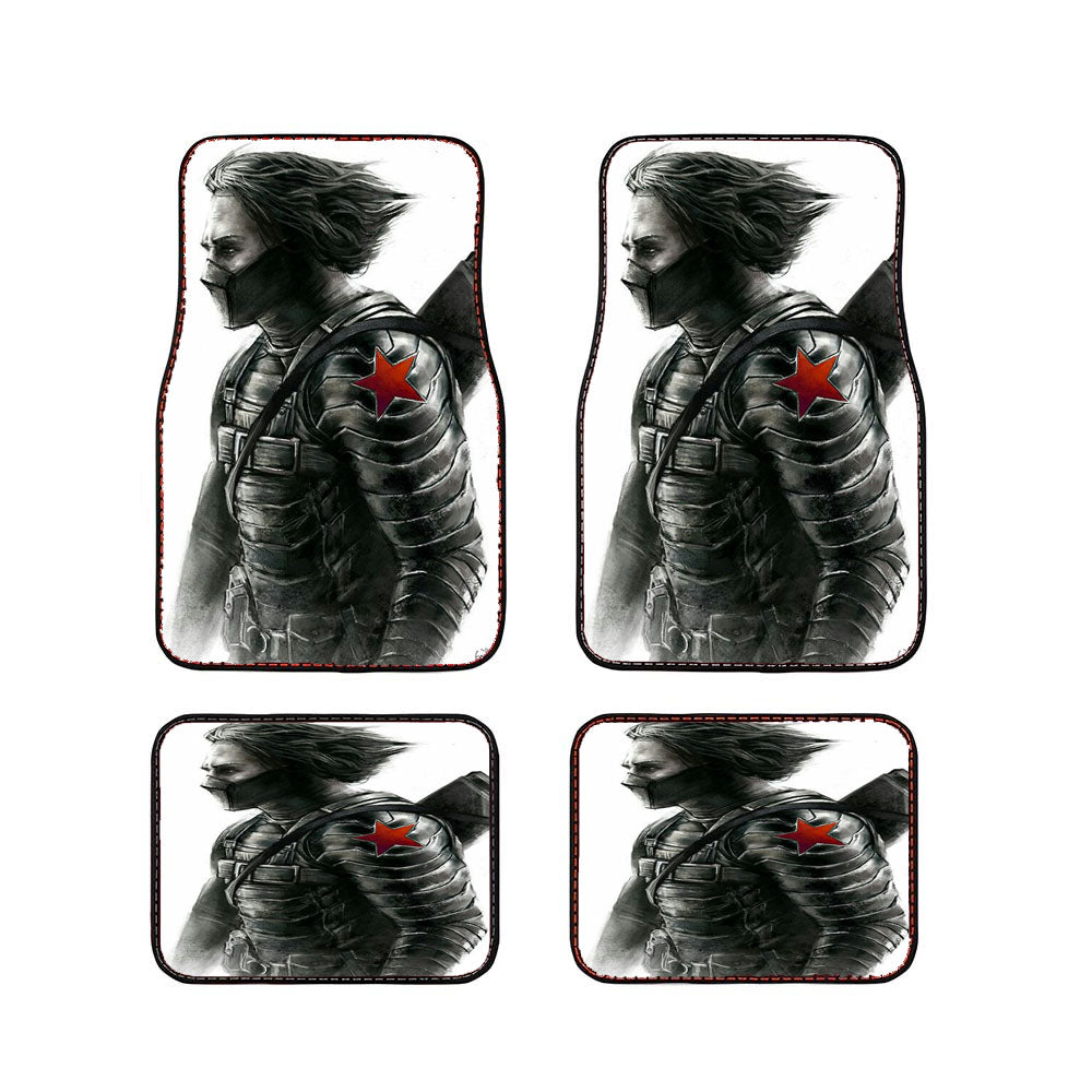 Avengers Ice Star Car Floor Mats Accessories