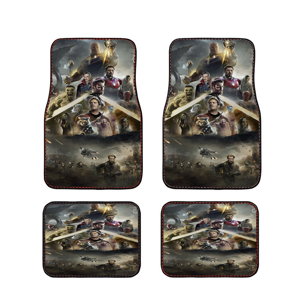Avengers Infinity War Car Floor Mats Accessories