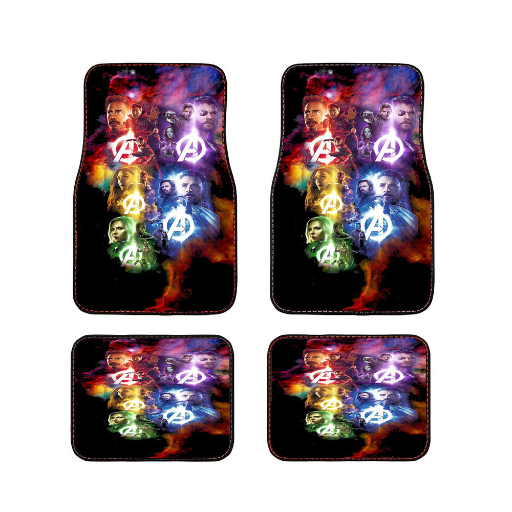 Avengers Infinity War Movie 2018 Car Floor Mats Accessories
