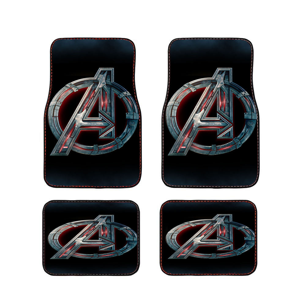 Avengers Logo Car Floor Mats Accessories