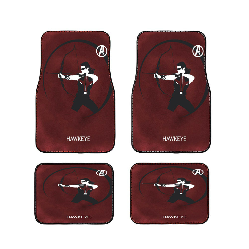 Avengers Marvel Hawkeye Car Floor Mats Accessories
